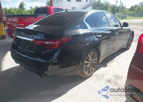 2019 Infiniti Q50 3.0T Luxe из США, поврежденный, VIN JN1EV7AP3KM514385